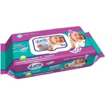 Lara Мокри кърпи с капак Lara Baby Soft - Fresh Baby, 72 броя, лилави (54002) - ozone