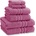 Catherine Lansfield Хавлиена кърпа Catherine Lansfield Zero Twist Cotton 6 Piece Towel Bale Set - Raspberry