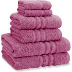 Catherine Lansfield Хавлиена кърпа Catherine Lansfield Zero Twist Cotton 6 Piece Towel Bale Set - Raspberry