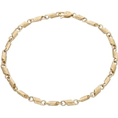 Zlaton Náramek žluté zlato s ornamentem vel.21 6.25g 000182112225