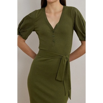 Ralph Lauren Рокля Lauren Ralph Lauren в зелено среднодълга с кройка по тялото 250964070 (250964070)