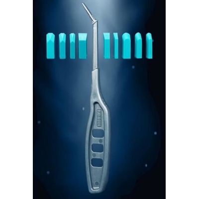 BIHUI 10dílná sada silikonových stěrek – rukojeť + 9 nástavců pro přesné spárování – Zbozi.Blesk.cz