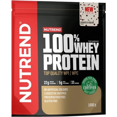 Nutrend 100% Whey Protein [1000 грама] Бисквити