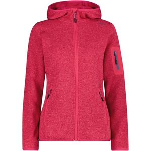 CMP Дамско поларено яке CMP Women's Jacket Fix Hood Jacquard Knitted 3H19826 Fleece jacket - Magenta / Lighter - размер 44 (EU) (105-4940-3316)
