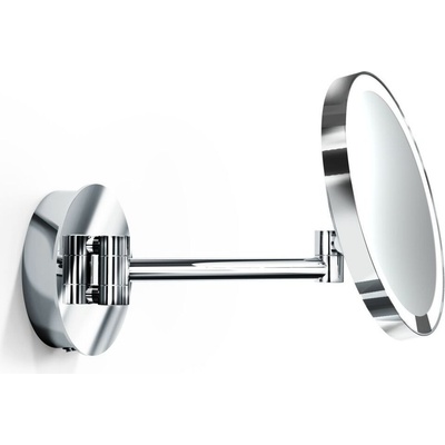 Decor Walther Zvětšovací kosmetické zrcátko 5x Just Look Plus nástěnné s USB zásuvkou chromové