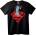 NOONEBRAND Тениска Superman Drip Hand - 2XL, Black