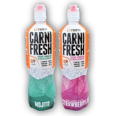 Extrifit Carnifresh Sparkling Caffeine free 850 ml – Hledejceny.cz