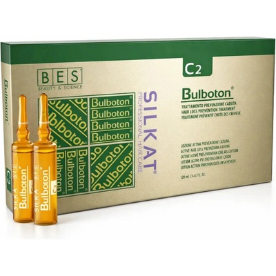 BES Silkat Bulboton/Lozione C2 aktivní tonikum prevence proti padání vlasů 12 x 10 ml