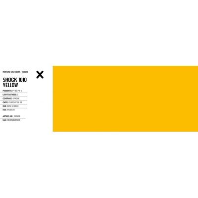 Montana Spray MONTANA GOLD 400ml SH1010 Yellow