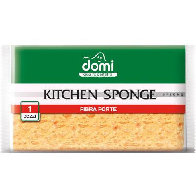 Кухненска гъба Domi - Fibra Forte, 1 брой, жълта (1100016497)