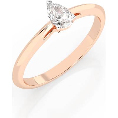Cara Diamanti Пръстен Cara Diamanti Златен С Диамант 0.30 Ct Gia Сертификат K101-10190R (0.30) PAR (K101-10190R (0.30) PAR)