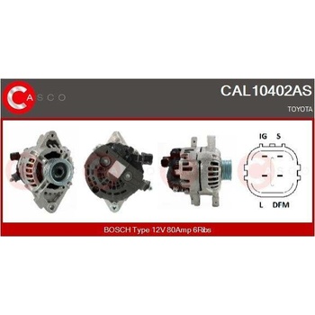 Generátor CASCO CAL10402AS
