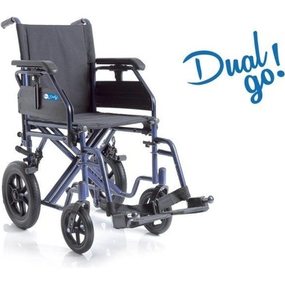 Dual Go! CP205 invalidní vozík transportní šíře sedu 46 cm šíře vozíku 59,5 cm