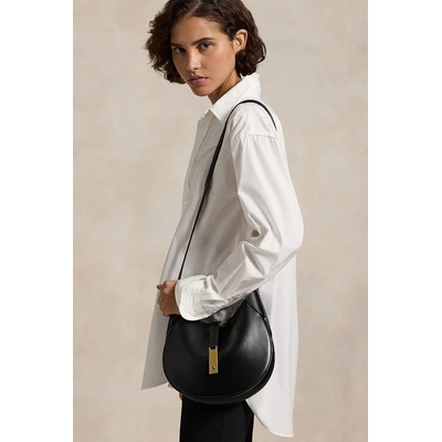 Ralph Lauren чанта тип хобо дамска от кожа (428944017)