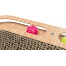 Trixie Škrabací kartón v drevenom ráme s catnipom a hračkami, 45x4x25cm