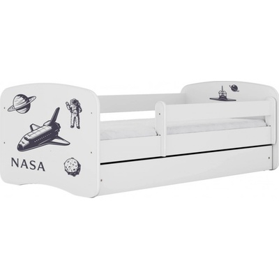 Kocot kids Babydreams Nasa bílá bez šuplíků bez matrace