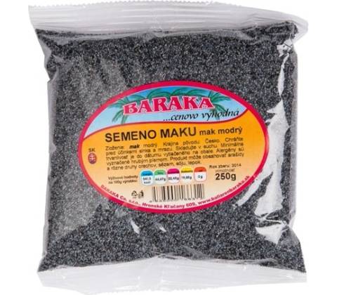 Baraka Mak modrý 250 g