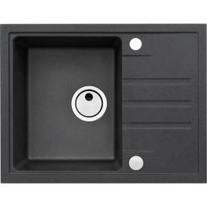 Alveus Композитна мивка Alveus Intermezzo 30 черна 62x48 см (1117044) Мивка за вграждане