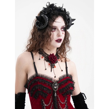 Devil fashion лента за глава DEVIL FASHION - Black Gothic - AS190