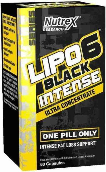 Nutrex Lipo 6 Black Intense Ultraconcentrate капсули 60 бр.