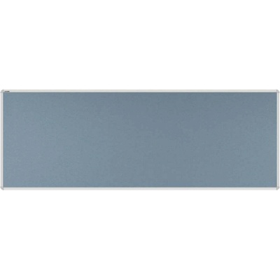VMS VISION Stolový paraván EKONOMIK ekoTAB oblý roh 180 x 65 cm tmavo šedý