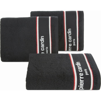 Pierre Cardin ručník KARL 70 x 140 cm černá