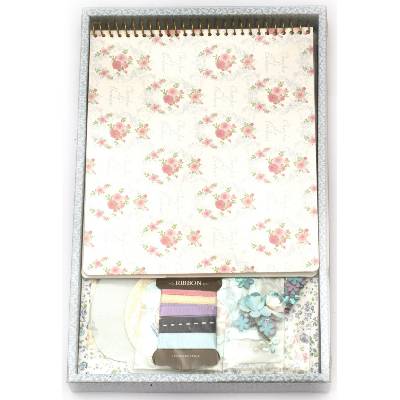 EM ART Творчески комплект за албум Ем Арт - Pearl Paper, орхидея, 16.5 х 19 cm (9 листа) (823214)