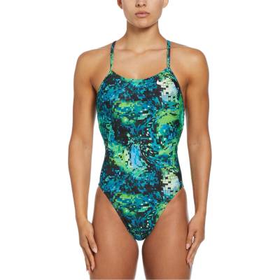 Nike Дамски бански костюм Nike Tie Back Swimsuit Womens - BiCoastal