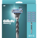 Ručné holiace strojčeky Gillette Mach3 + 12 ks hlavic