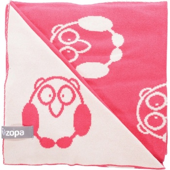 ZOPA Dětská deka Little Owl Redwine