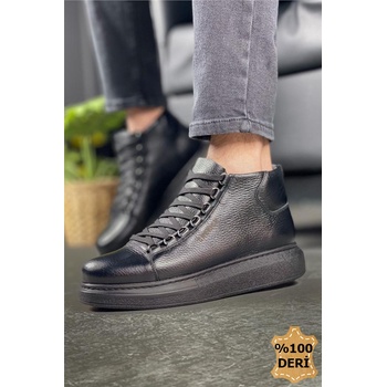 Chekich Унисекс боти от естествена кожа CH258 - Черни #359855 (359855_Черно)