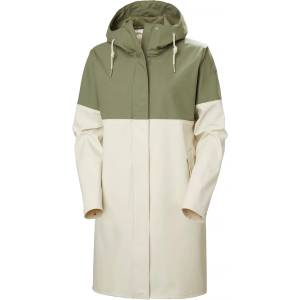 Helly Hansen Дамско водоустойчиво яке Helly Hansen Women's Moss Block Pu Rain Coat Waterproof jacket - Lav Green - размер XS (102-5102-0211)