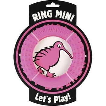 Kiwi Walker Hádzací a plávací kruh Mini z TPR peny ružový 13 cm