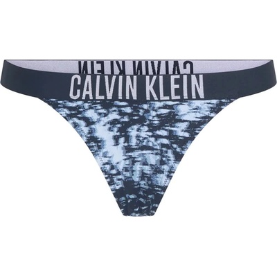 Calvin Klein KW0KW02857 bikini bottom - Blue (Glitched Marble Aop)