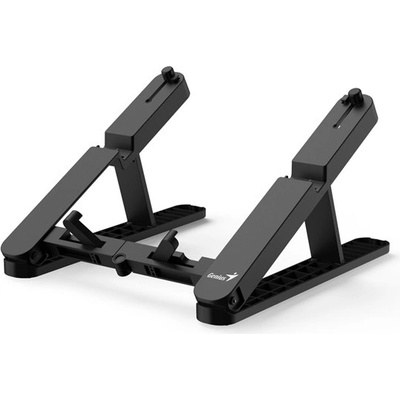 GENIUS G-Stand M200 přenosný stojan na notebook, tablet a telefon, 10-17", 6 pozic, skládací, černý, 31250020400 – Zboží Živě
