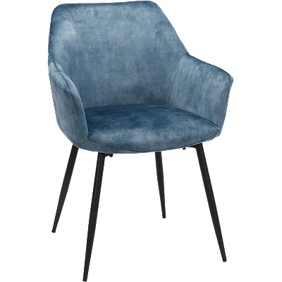 Carmen Трапезен стол tipton - син mj 1