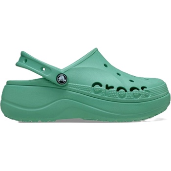 Crocs Чехли Crocs Women's Baya Platform Clogs - Jade Stone