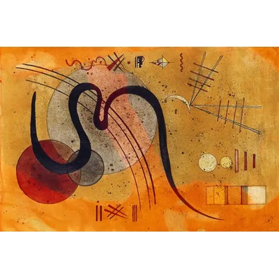 Obrazy - Kandinsky, Wassily: Launelinie - reprodukce obrazu
