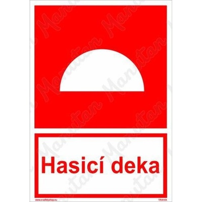 Manutan Hasicí deka, samolepka 210 x 297 x 0,1 mm A4