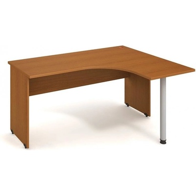 HOBIS Stůl pracovní tvarový GATE GE 60 L, levý, 160 x 120 cm