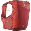 Salomon Active Skin 12 with flasks red dahlia/high risk red
