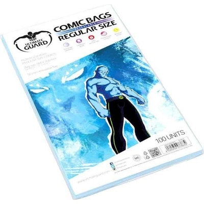 Ultimate Guard Obaly na komiksy Comic Bags zavírací UG 18,4 x 26,8 cm 100ks