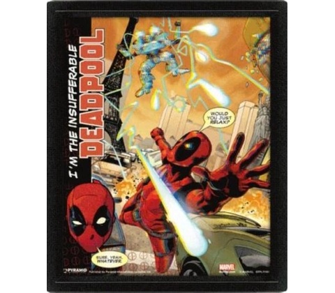 Obraz 3D Deadpool