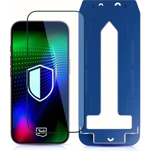 3mk Protection Протектор за iPhone 17 Air - 3mk - Hardy Ultra Glass - Черен