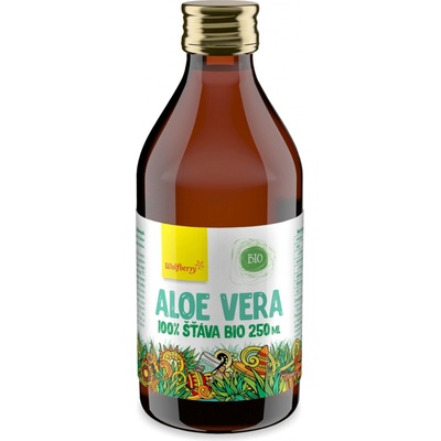Wolfberry Aloe vera šťava 100% Bio 0,25 l