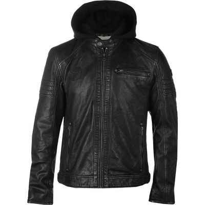 Bunda pánska MMJenno Black Beige 1201-0674