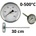 Watts - Италия TB63-300, 0-500°C Термометър за димни газове със сонда 300mm (TB63300500)