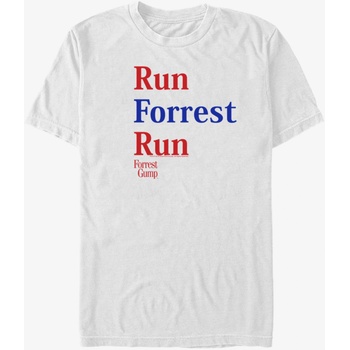 ZOOT. Fan Бяла унисекс тениска ZOOT. Fan Paramount Run Forrest Червено синьо ZOOT. Fan | Byal | МЪЖЕ | S