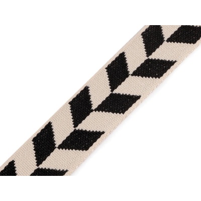 Prima-obchod Popruh šíře 38 mm, barva 1 černá černá