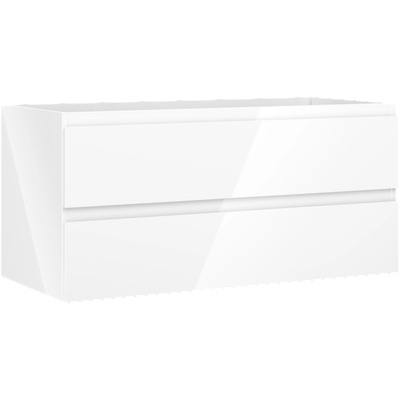 Orio шкаф за баня под мивка 100 см, 2 чекмеджета, бял гланц - 91A10-10047-2-BFF00 (91A10-10047-2-BFF00)